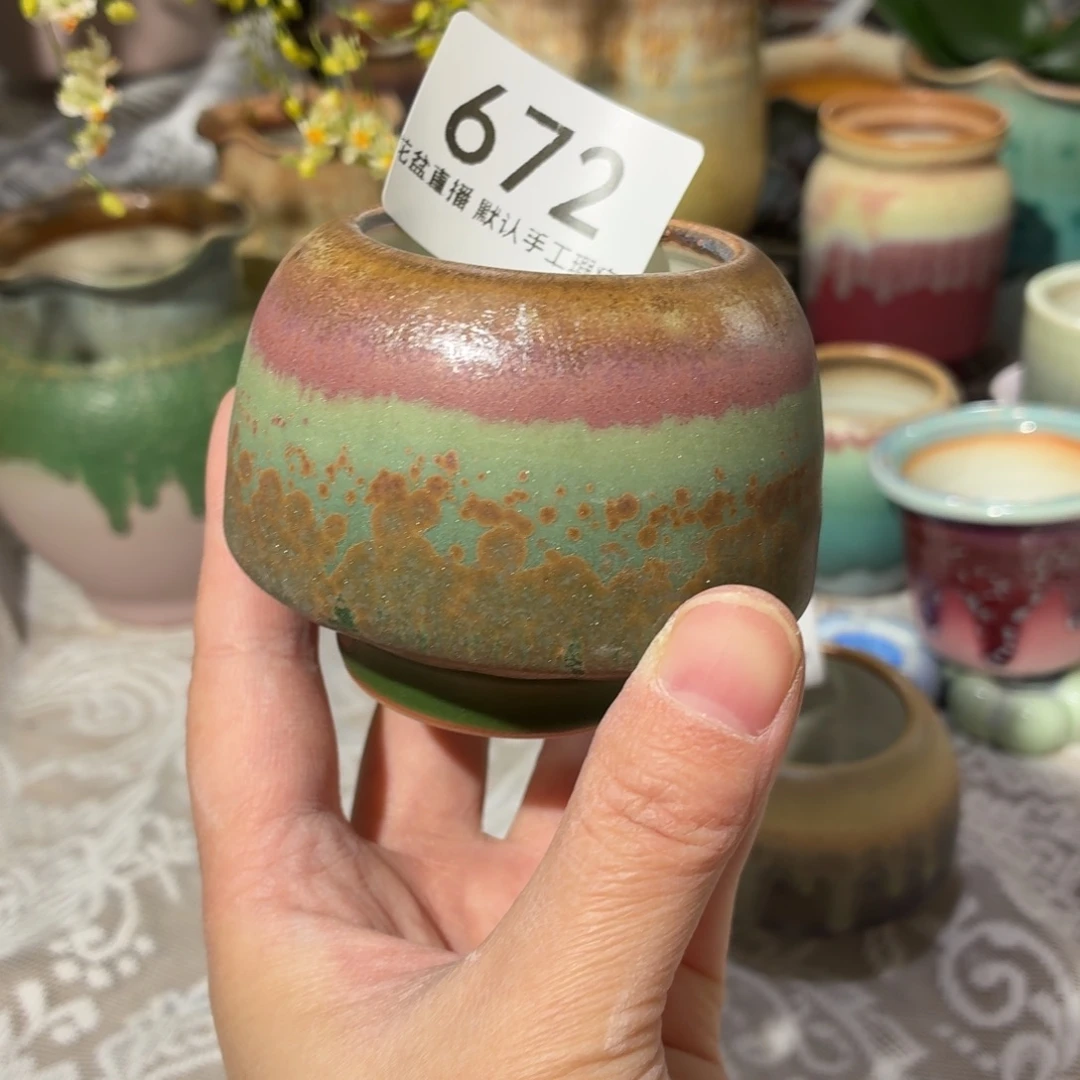 景德镇陶瓷花盆艺术