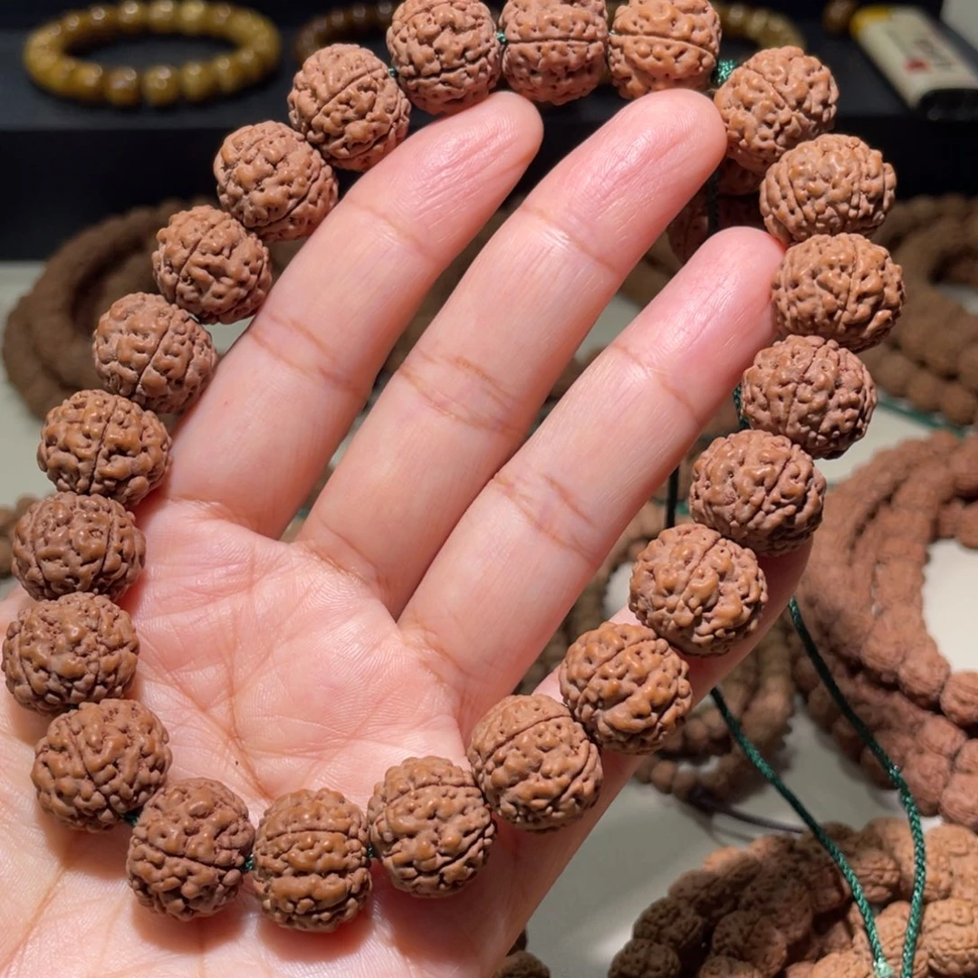 金刚菩提吊坠跳跳龙手串15