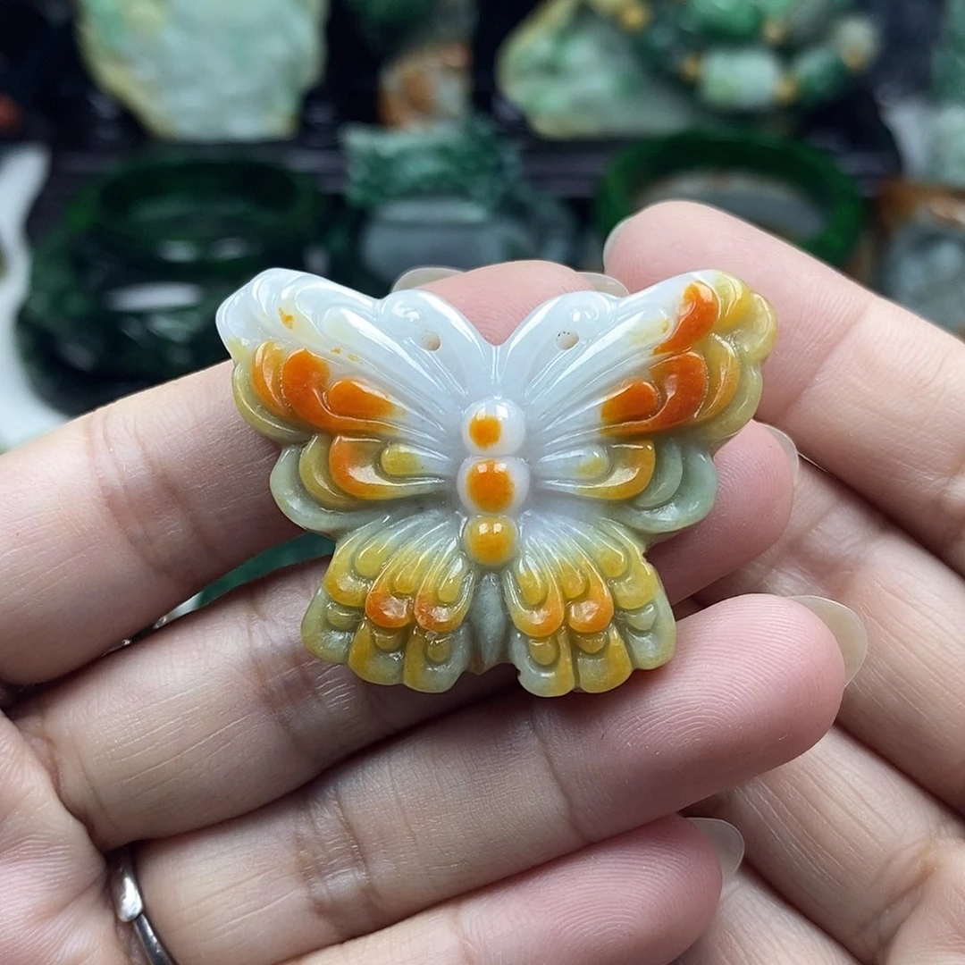 颈饰未镶嵌翡翠牌子