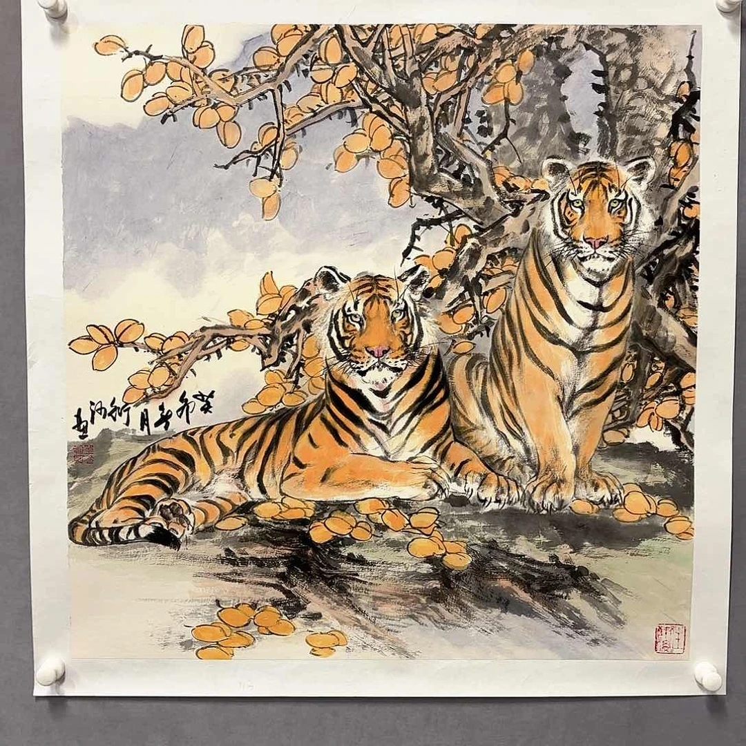 国画国画纯手绘作品请放心去藏