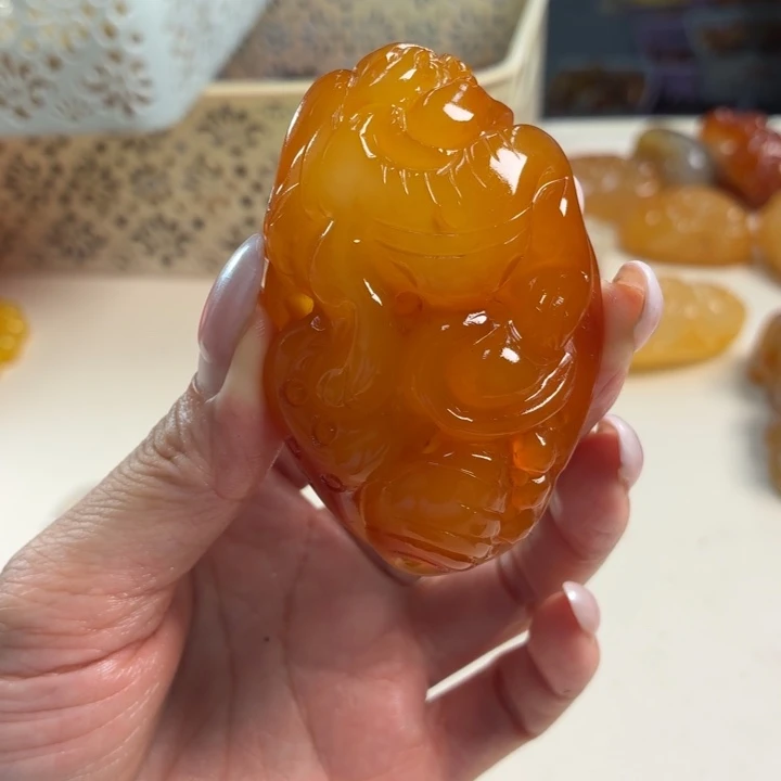 玛瑙/玉髓未镶嵌吊坠(不含链)