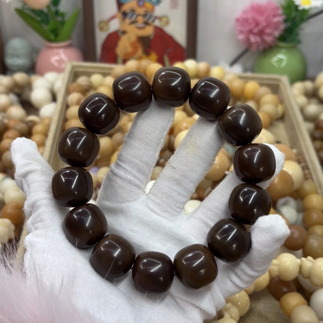 吊坠菩提根/象牙果20干磨瑕疵落地果糖油328