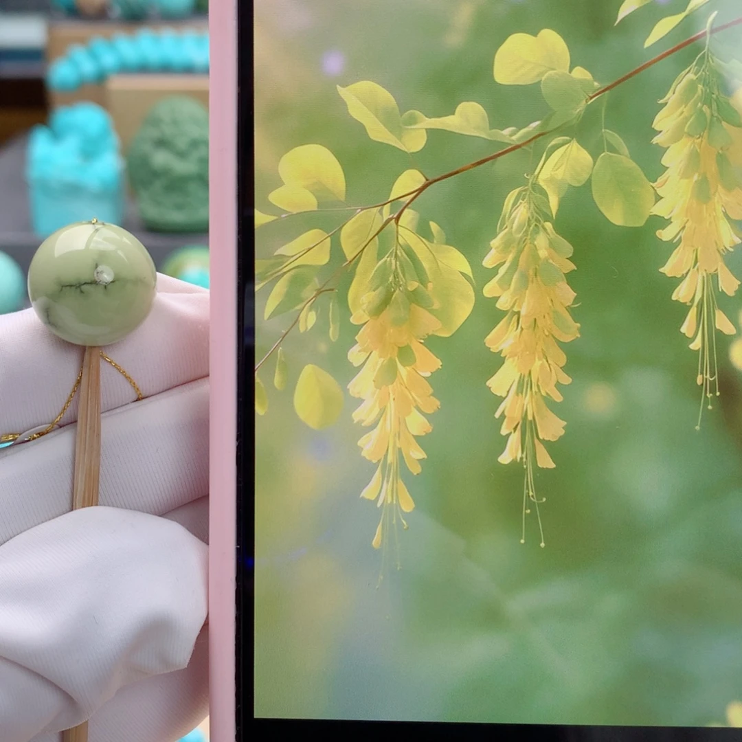 绿松石未镶嵌珠宝奇石