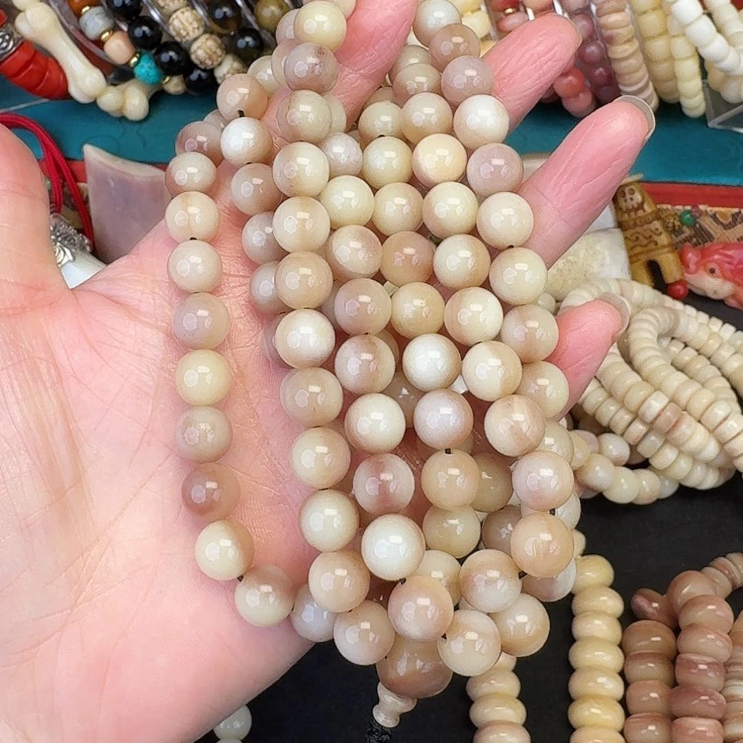 驼骨手串/手链骆驼骨三花10尺寸脖挂