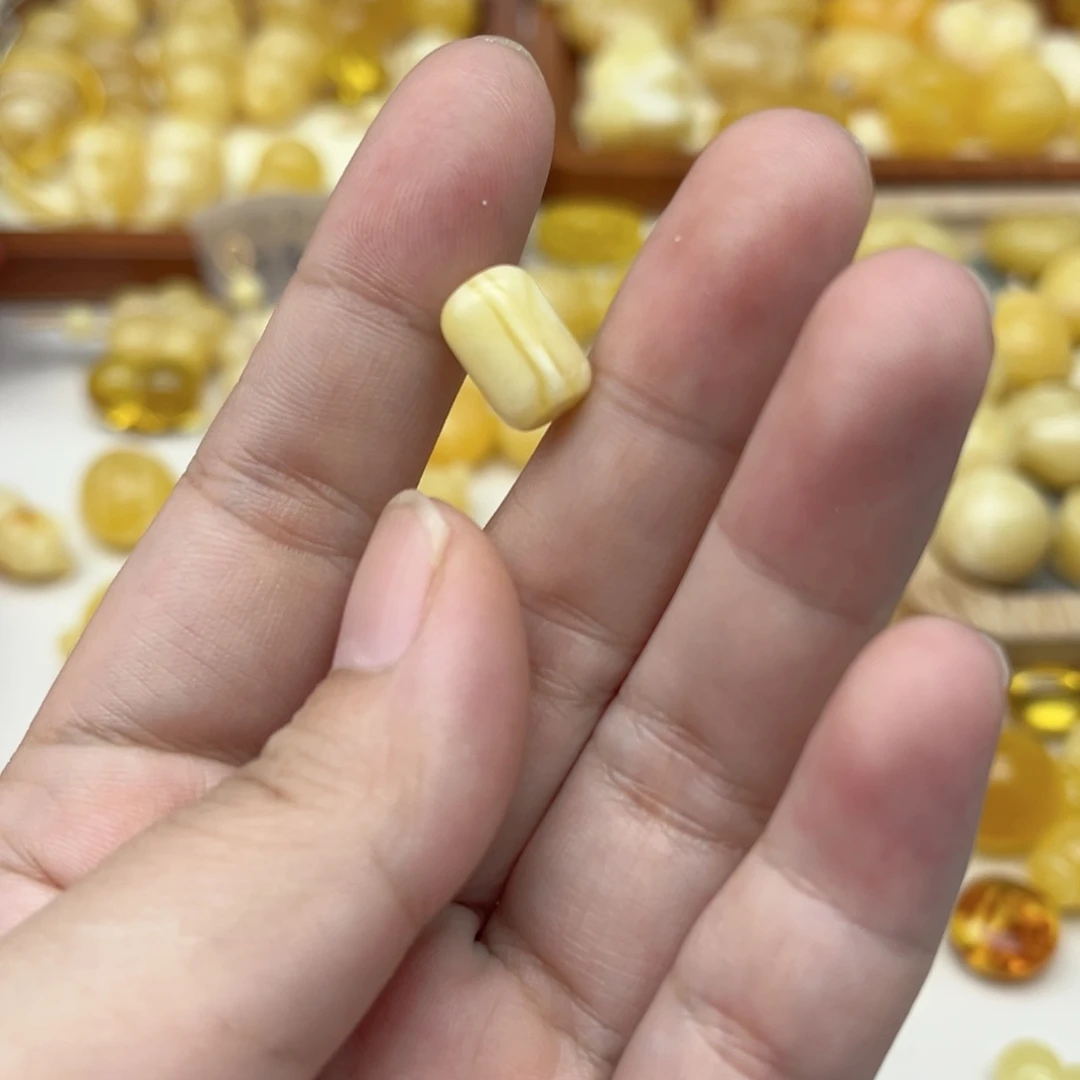 裸石蜜蜡未镶嵌天然