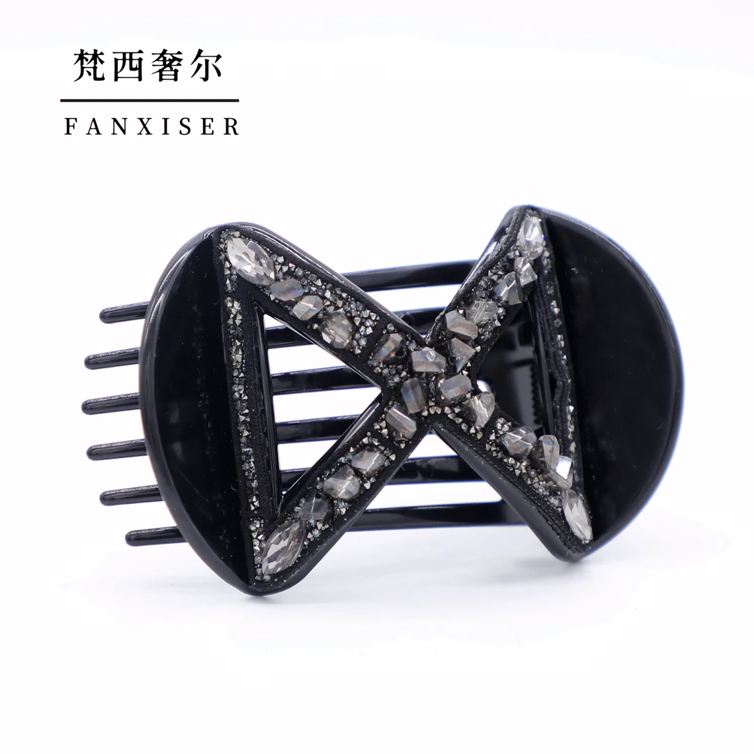 【星巧】轻奢时尚贵气鸭嘴夹YM7107