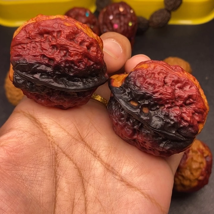 把件文玩核桃41尺金蟾王