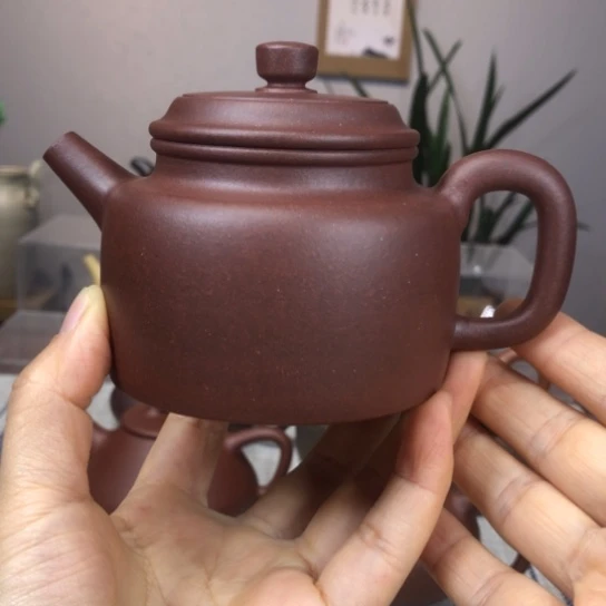 紫砂茶壶s全手工四号井底槽清200cc