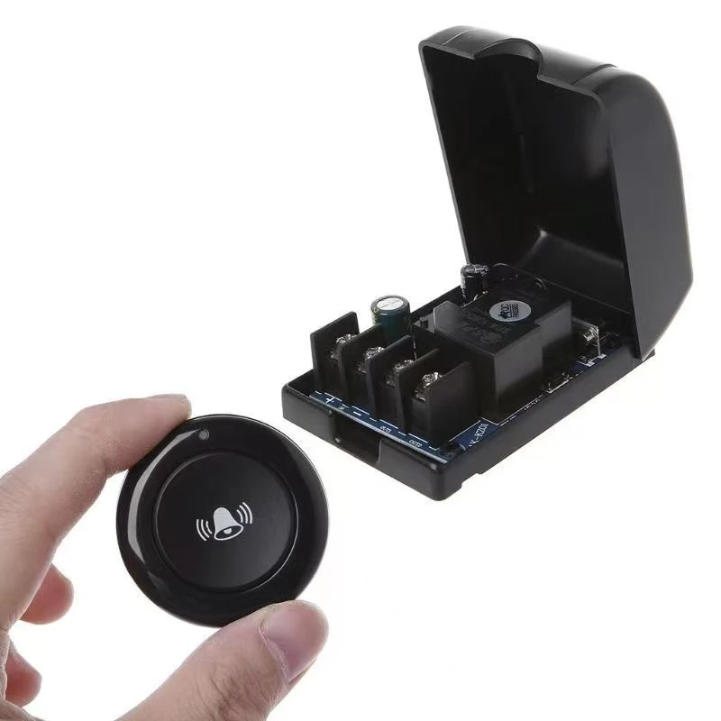 拖拉机收割机改装遥控喇叭开关12V-48V通用