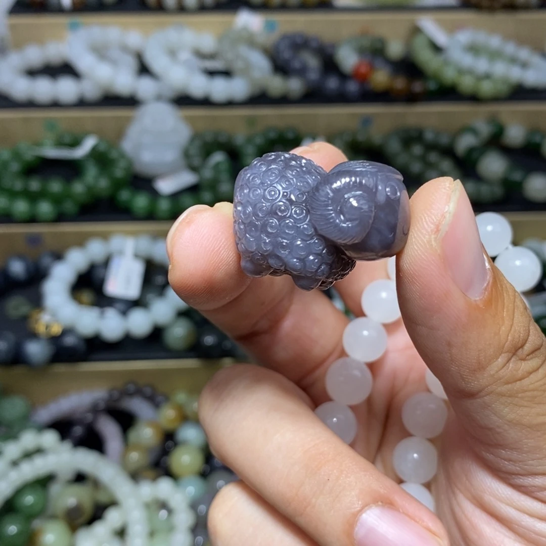 良***仁手链未镶嵌和田玉（糖玉）