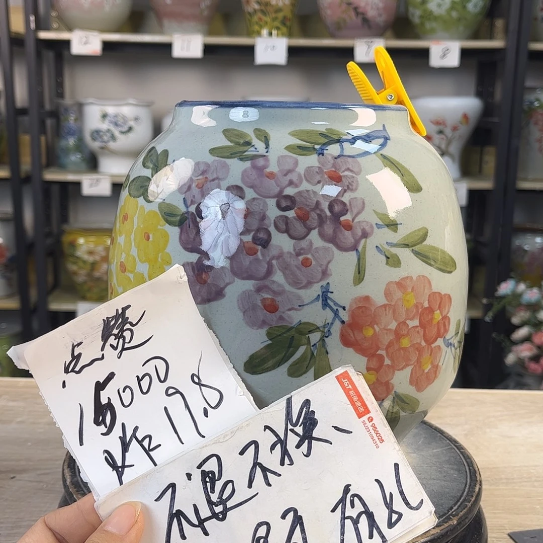 罐1xc景德镇陶瓷花盆