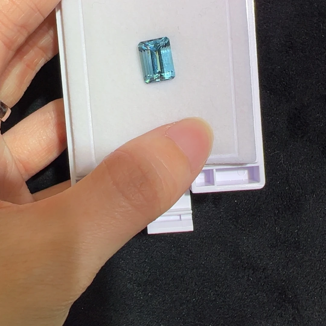 海蓝宝石裸石3.47ct超圣吉尔德