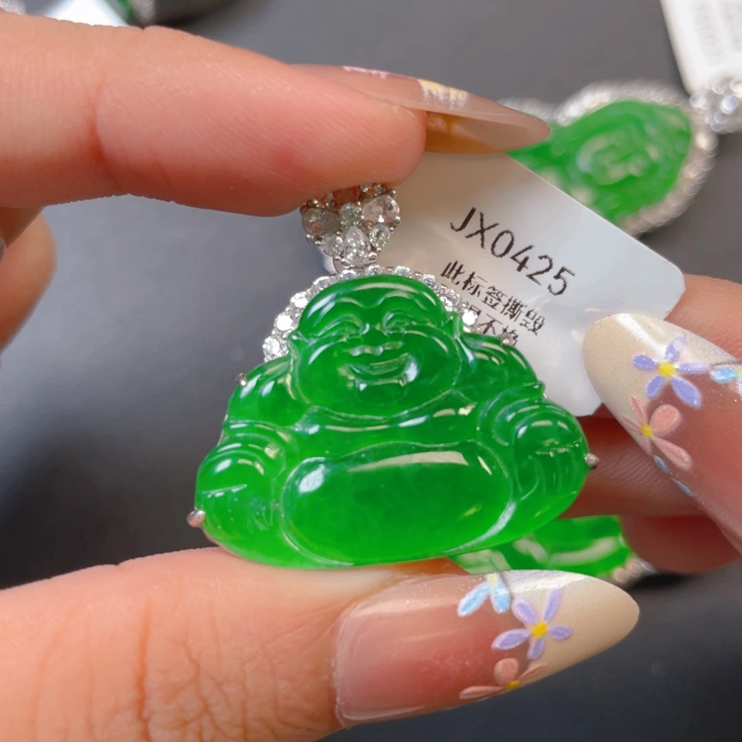 【闪购商品】颈饰银S925镶嵌翡翠翡翠