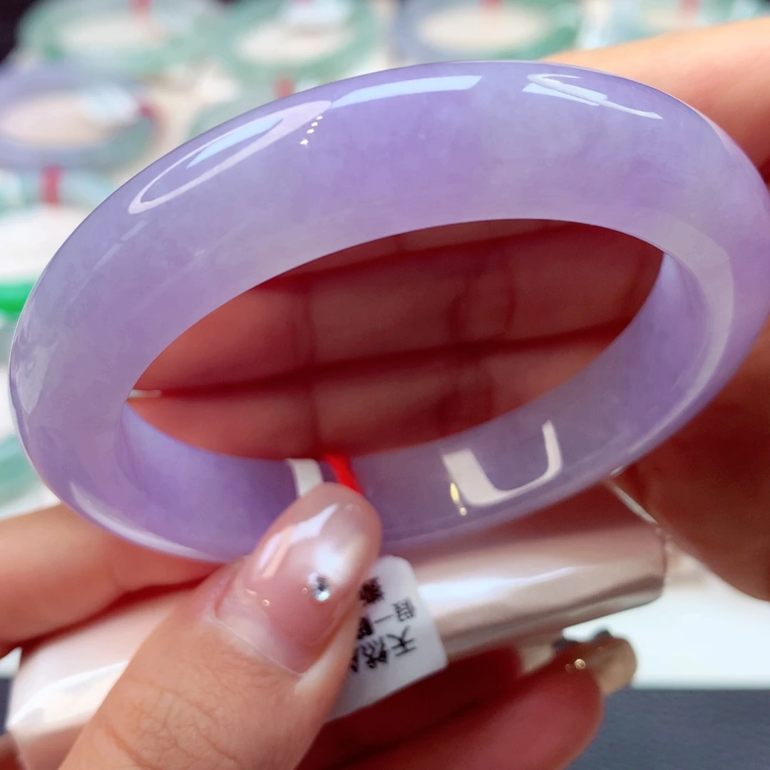 未镶嵌手镯翡翠正圈10号66