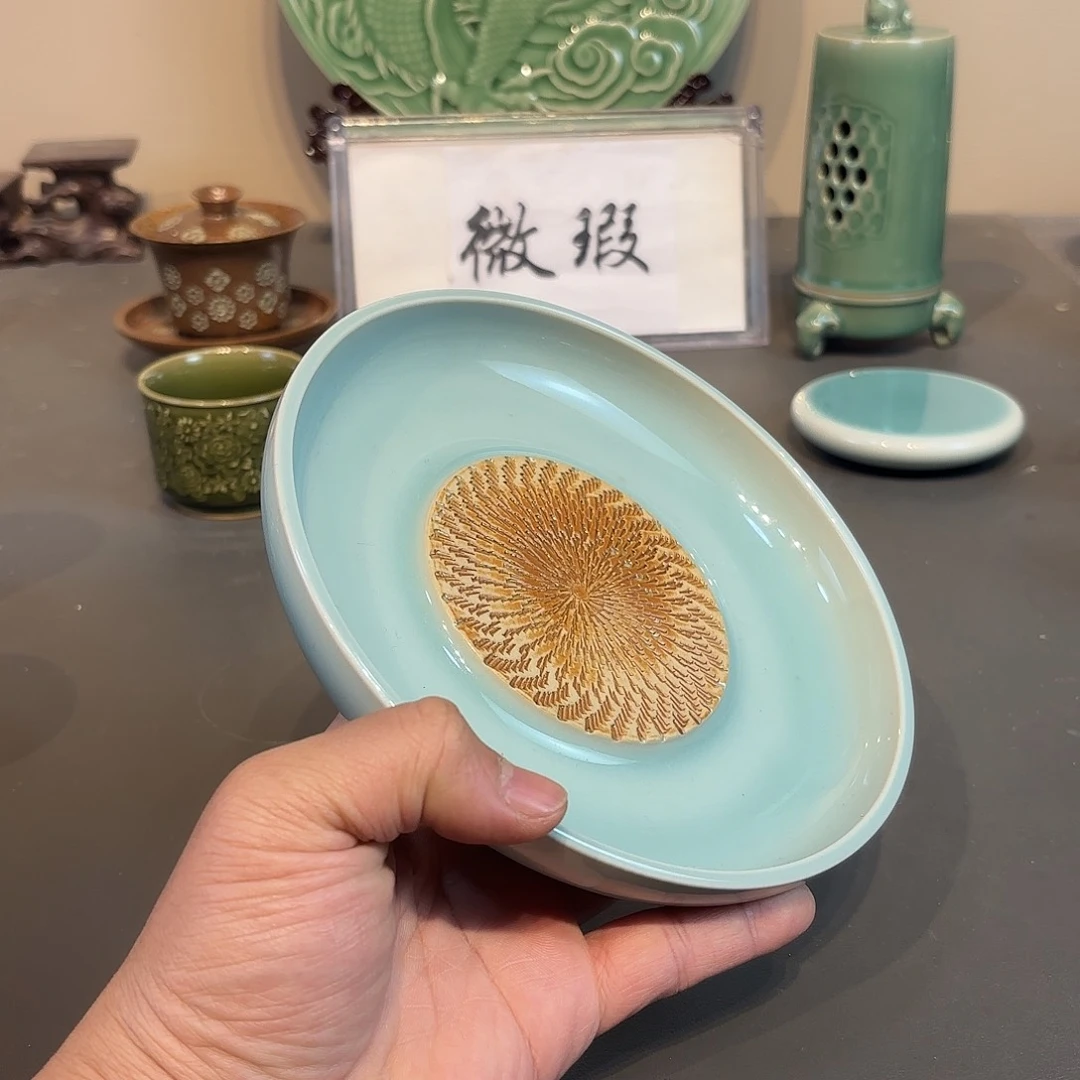 瓷片龙泉青瓷福利青瓷