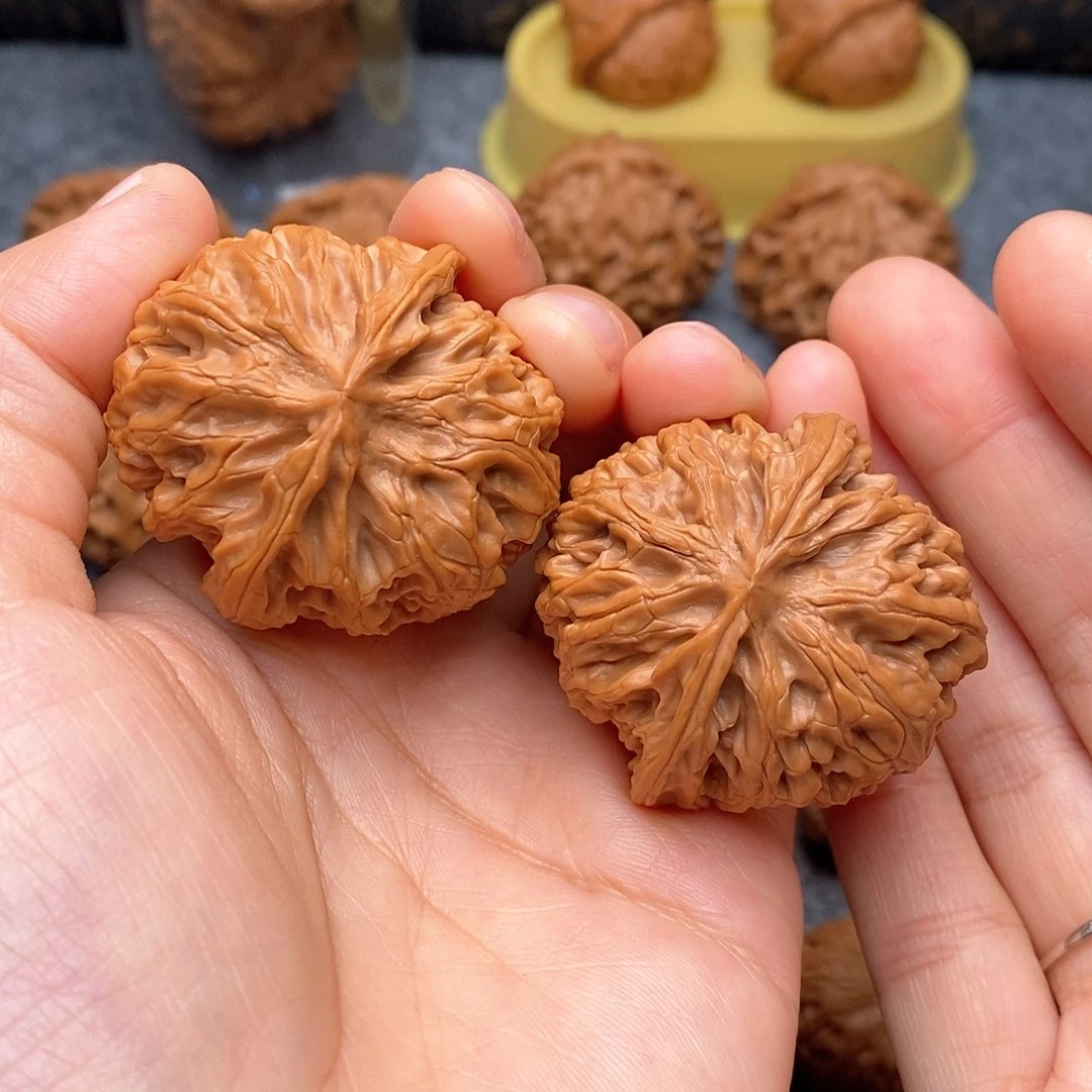 文玩核桃把件单*苹果园42全品