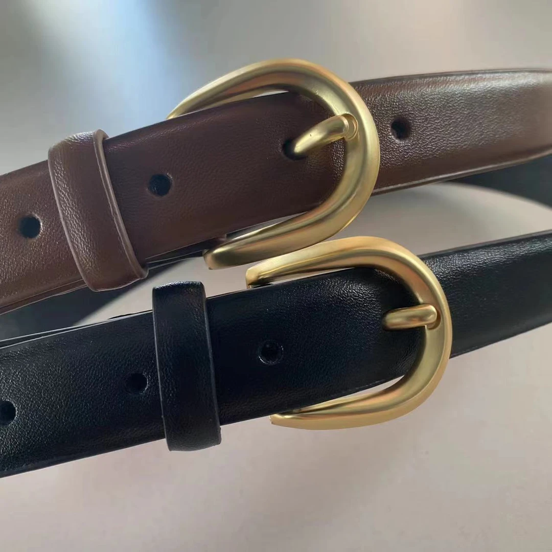 新款气质休闲韩版简约气质皮带P8009