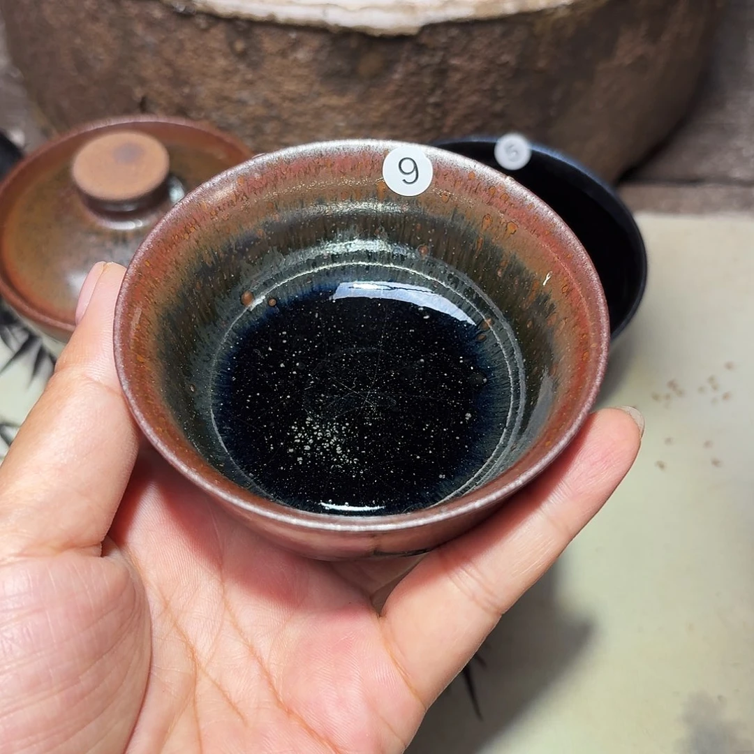 茶盏义兴龙窑建盏9微瑕