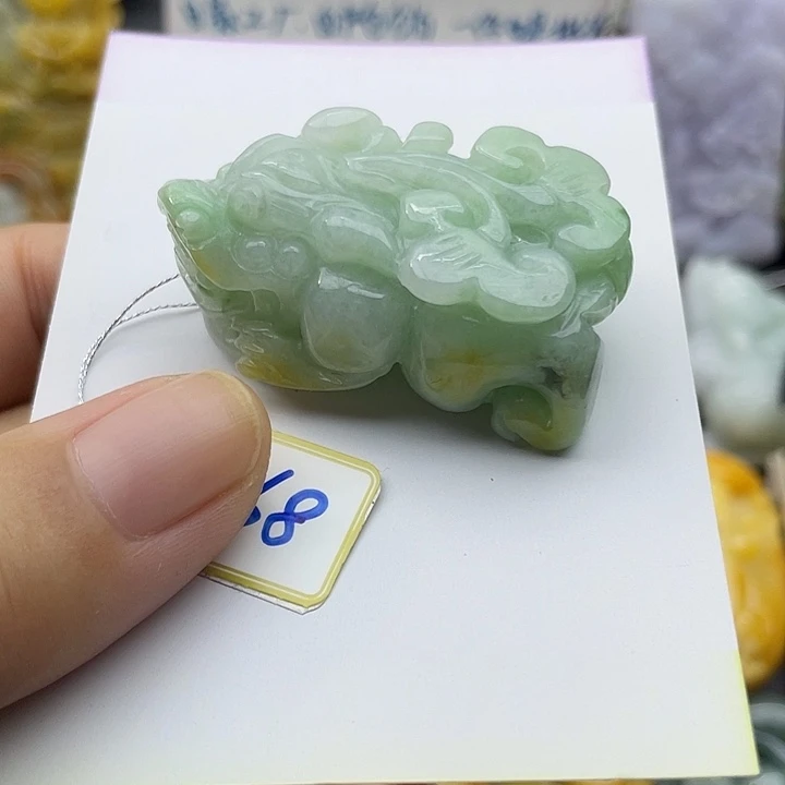 翡翠未镶嵌颈饰天然翡翠