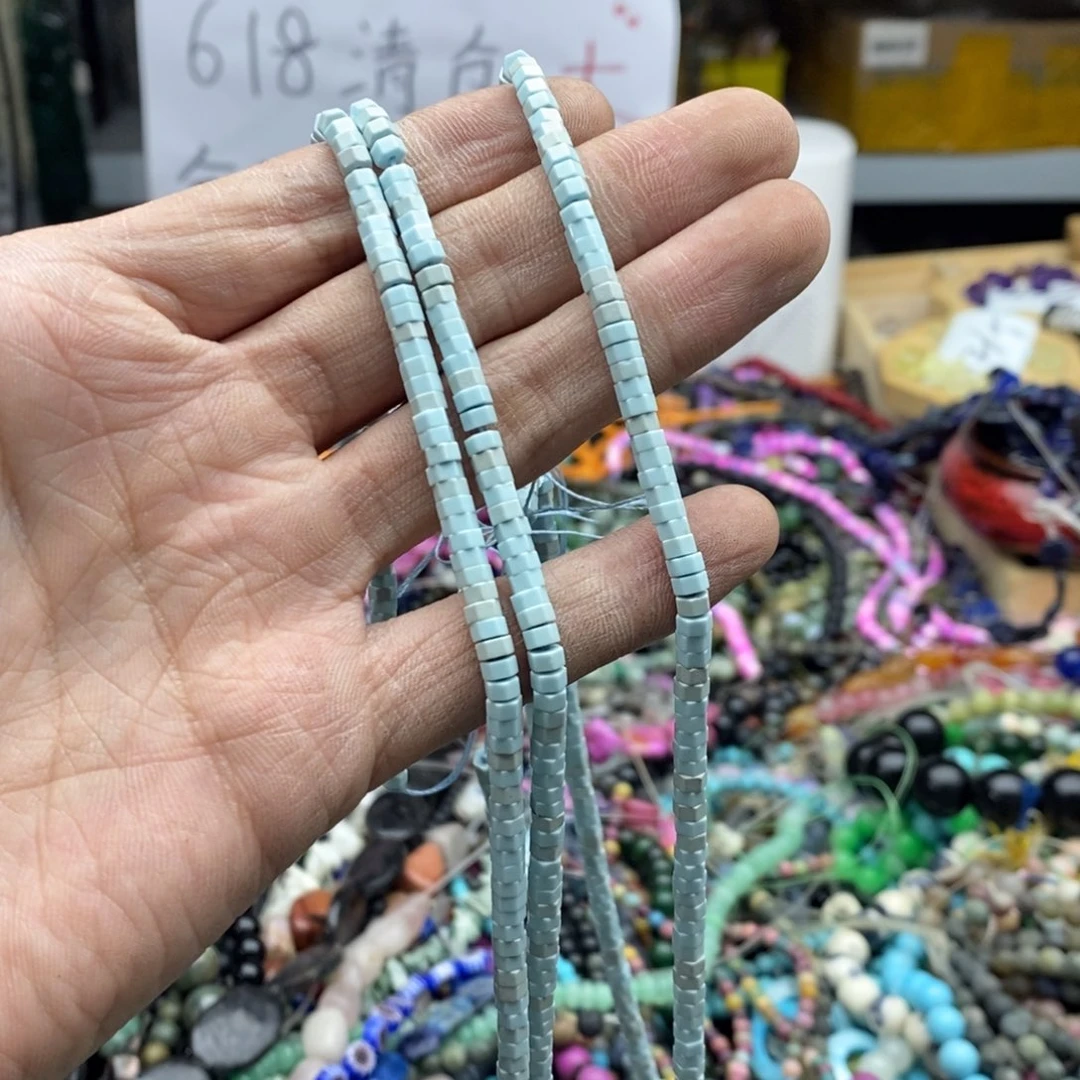 玛瑙/玉髓未镶嵌珠宝半成品一条Q197