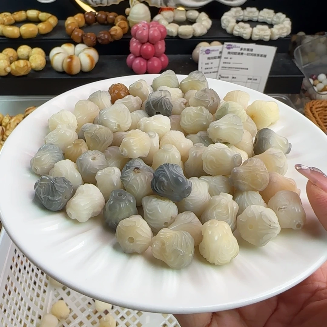 吊坠菩提根/象牙果瑕疵卡15白菜20颗有裂