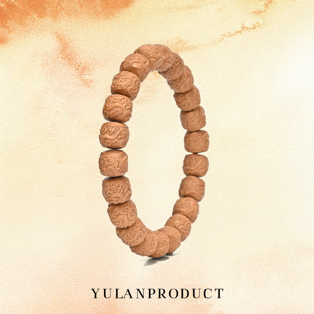 【龙虎山】神话系列-哪吒-「混绫化神」设计师款手工雕刻猴头核桃手串