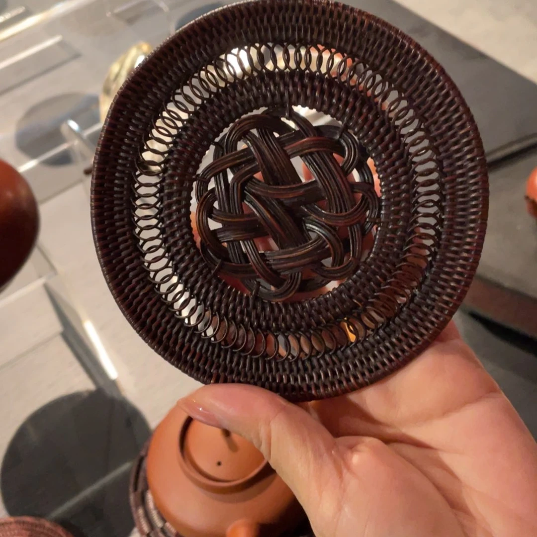 紫砂杯垫我纯手工制作