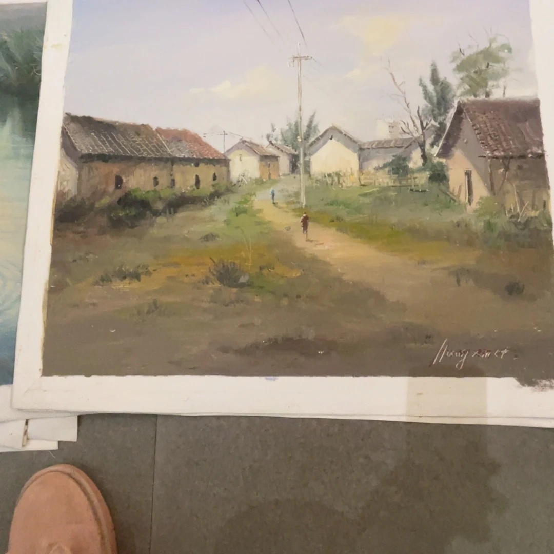 油画小*啊油画作品欣赏60.50