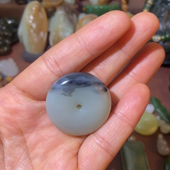 用***0和田玉未镶嵌挂件