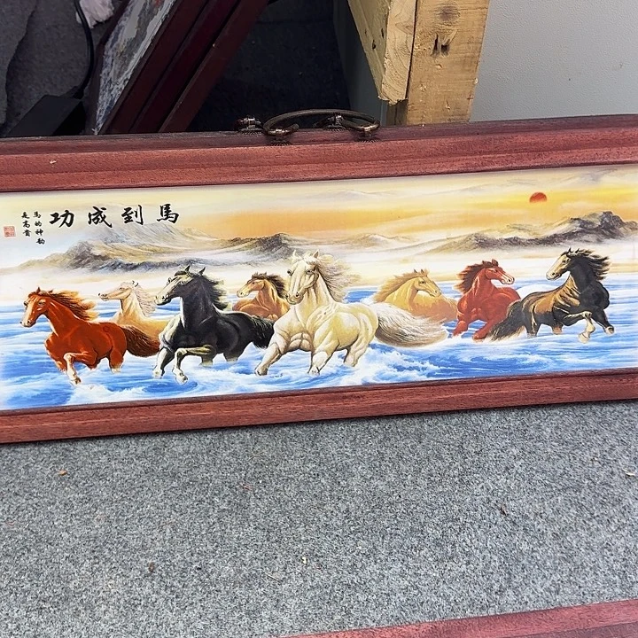 瓷片瓷板画瓷板画