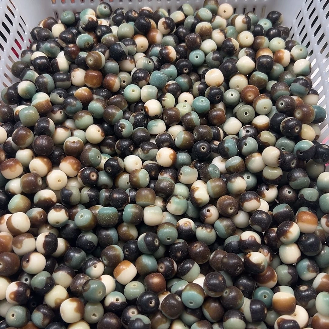手串菩提根/象牙果110颗马蹄珠12尺寸微瑕