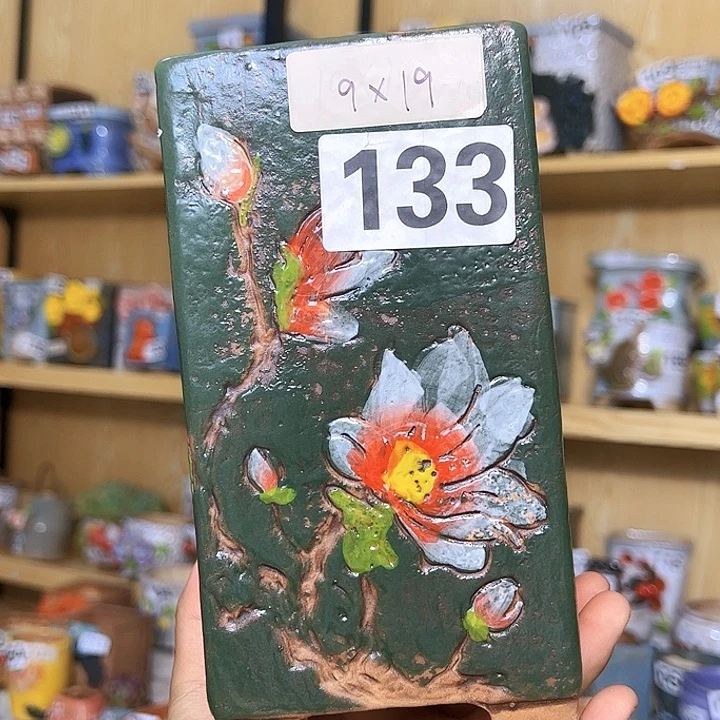 陶瓷多肉花盆满15包邮