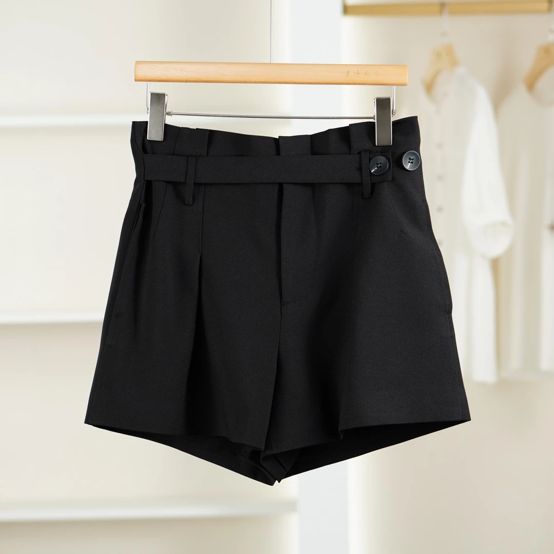 麦迪尚品【夕Y】5091060 宽松百搭休闲短裤夏季女装专柜撤柜