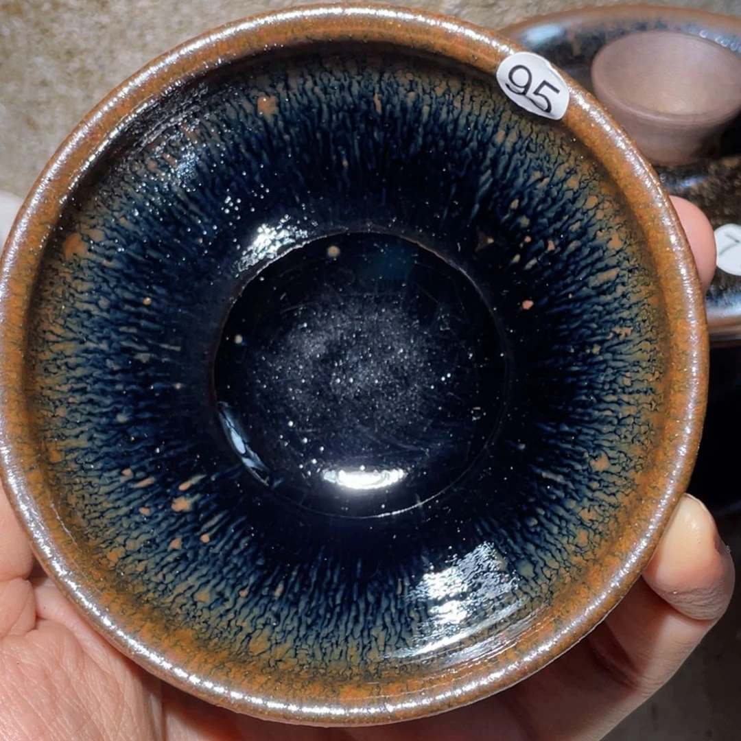 茶盏龙窑柴烧建盏95