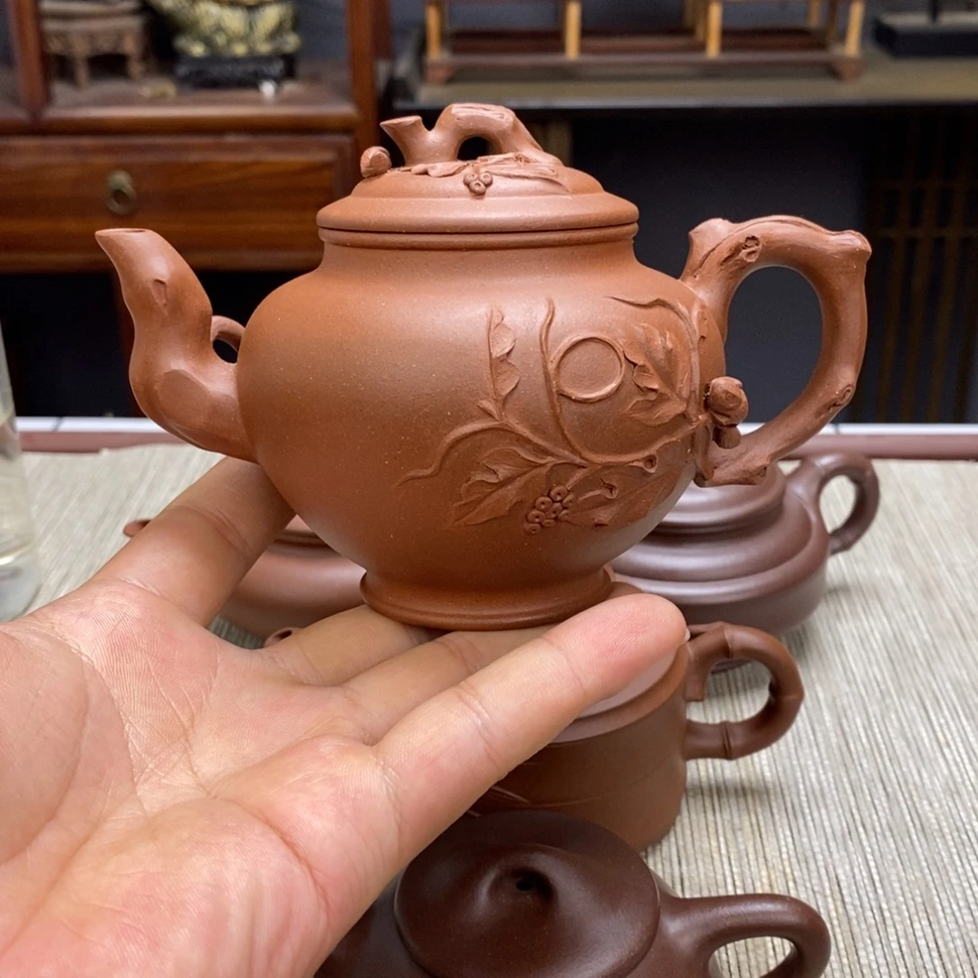 吳***森茶壶底槽青容量260毫升