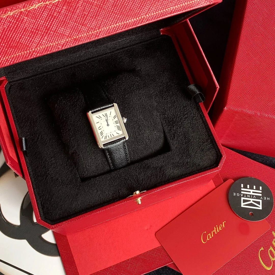 95新 Cartier/卡地亚 坦克小号手表 18789084