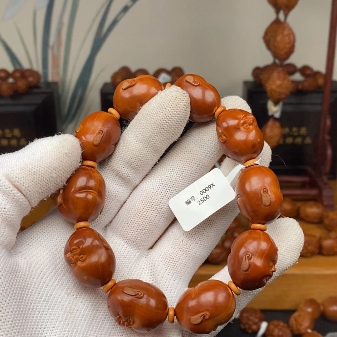 手串橄榄核一青老师开心