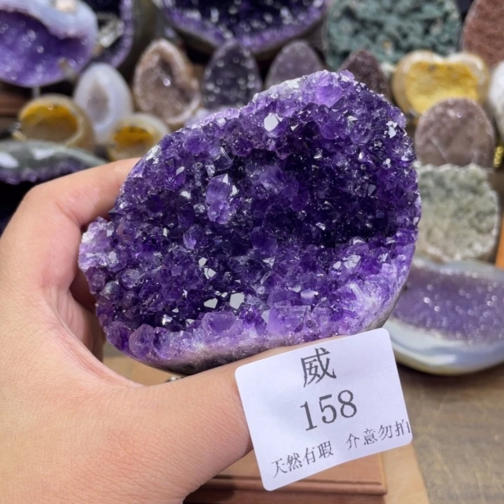 未镶嵌水晶珠宝半成品