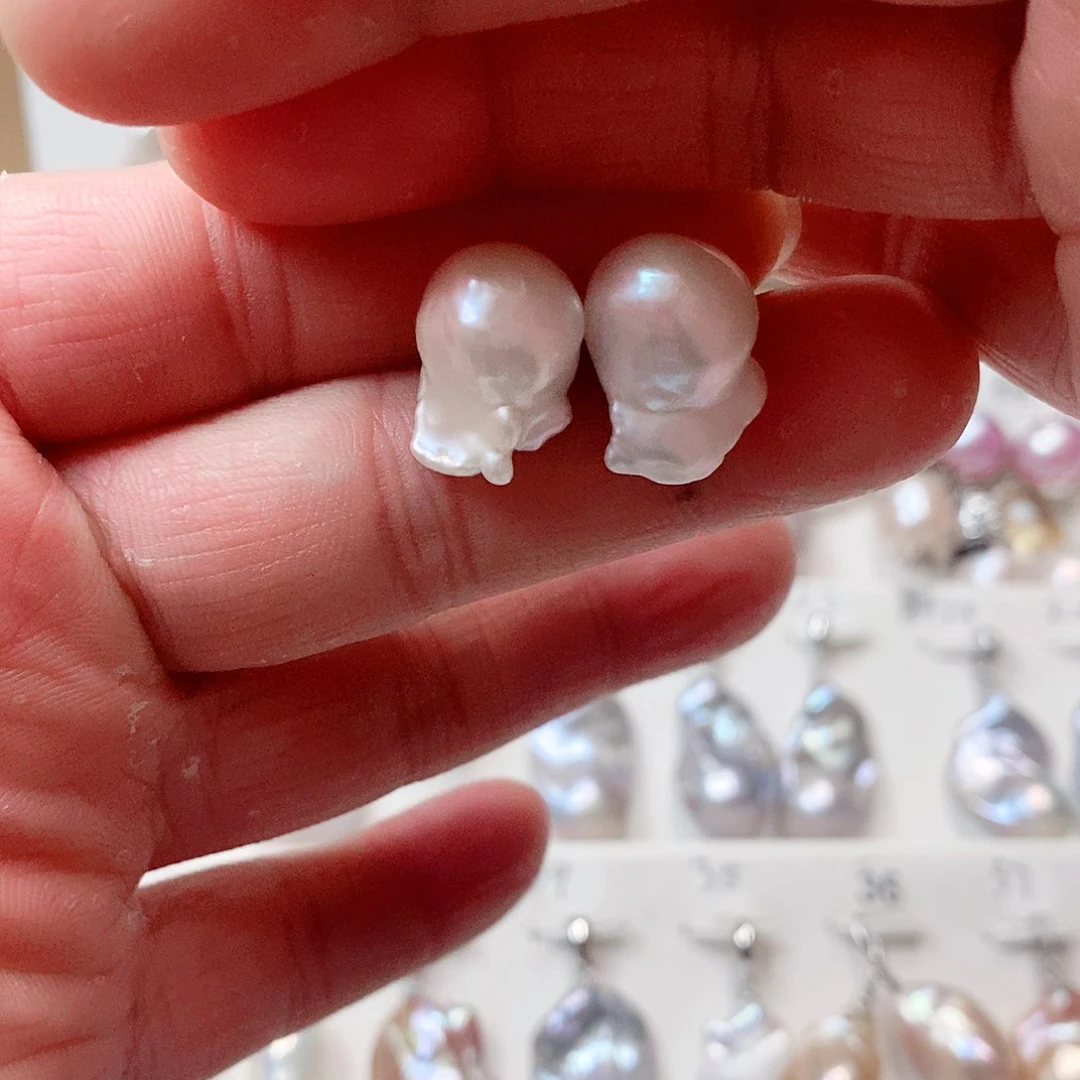 淡水珍珠颈饰银S925镶嵌