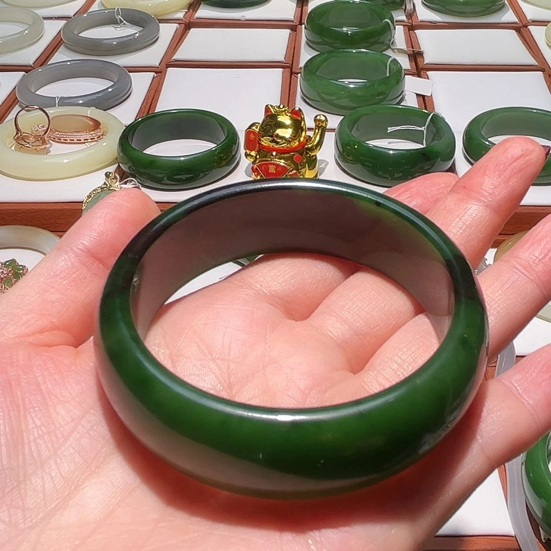 未镶嵌手镯和田玉讷*