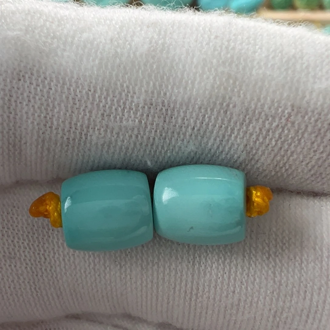 未镶嵌绿松石直切珠7.1x7.8mm