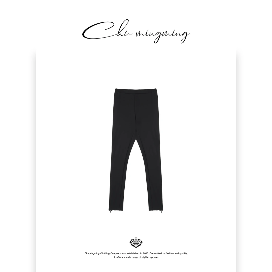 【CHU/2025SSNEW】原创设计《简次》显瘦拉链神裤TY2501