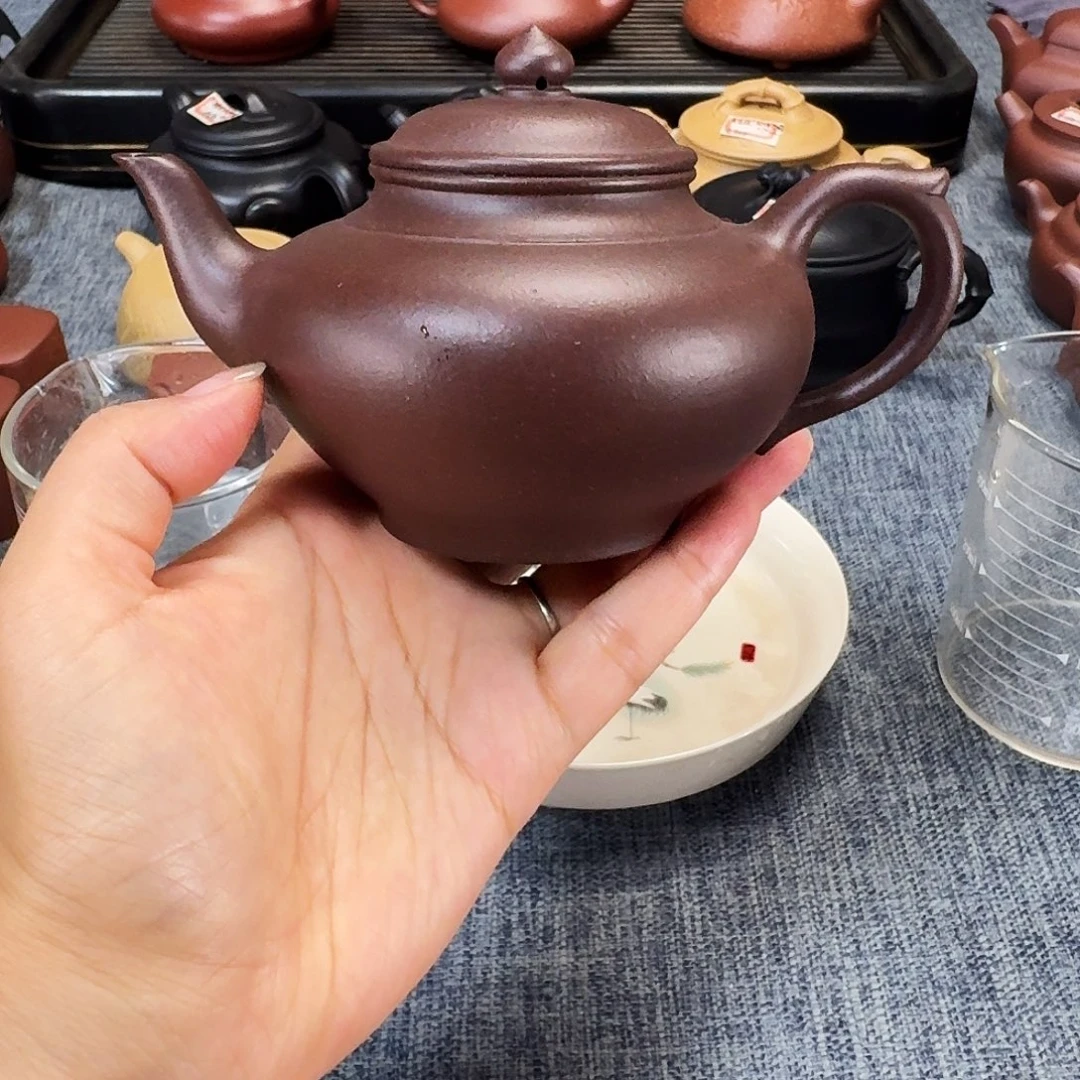 茶壶紫砂全手工紫砂壶笑樱