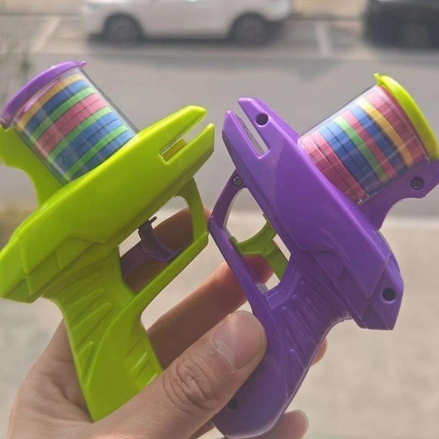 创意飞碟萝卜枪飞碟枪安全软弹枪儿童玩具枪亲子对战户外玩具对战