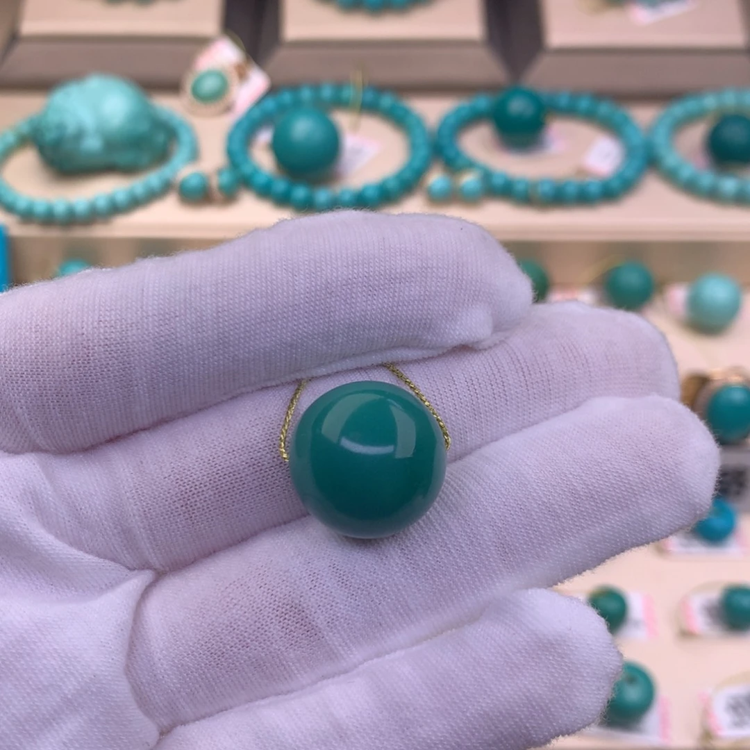 未镶嵌绿松石珠宝奇石17