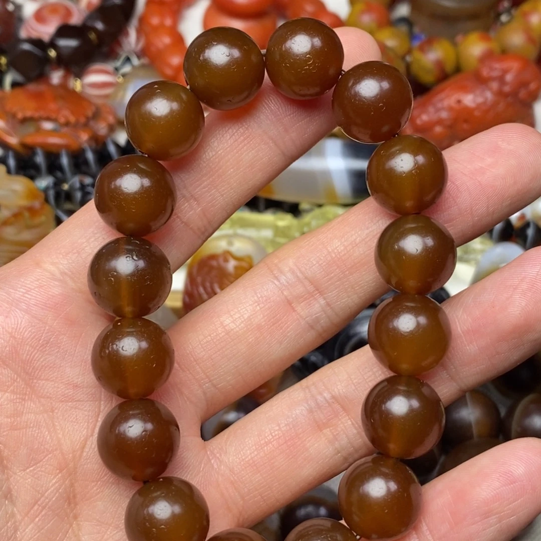 玛瑙/玉髓未镶嵌颈饰