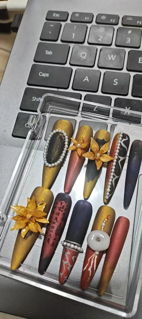 姚奈儿穿戴甲精品高级孤品322
