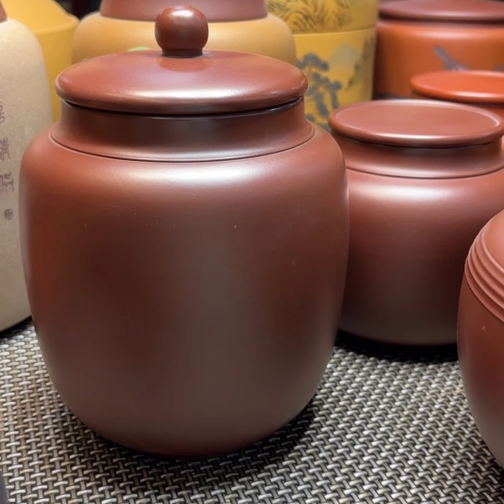 紫砂茶叶罐中高端紫砂茶叶罐