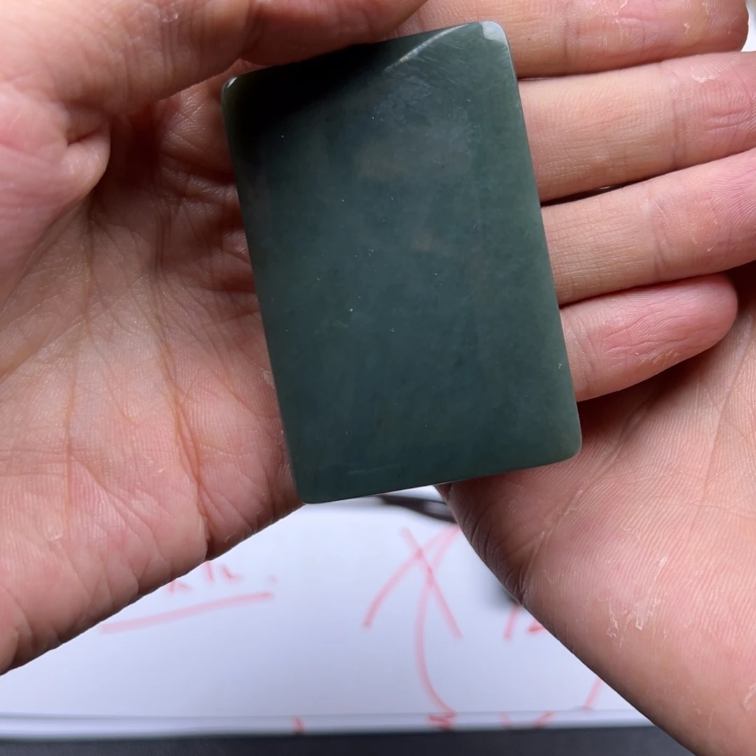 和田玉颈饰未镶嵌无事牌且末蓝多样性拍一发一