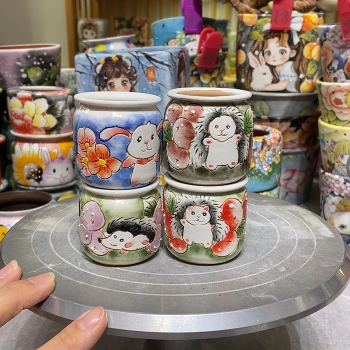景德镇艺术手绘作品